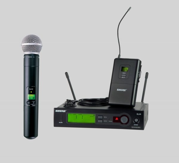 Shure SLX professional wireless microphone SM58